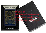 Zippo Elements Design Navy Matte 48958