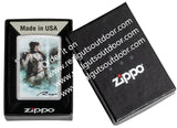 Zippo Luis Royo Fierce Warrior Design Street Chrome 48962