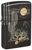 Zippo Western Design High Polish Black 48968