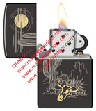 Zippo Western Design High Polish Black 48968