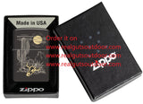 Zippo Western Design High Polish Black 48968