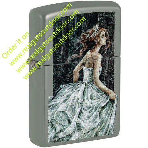 Zippo Victoria Francés Distraught Bride Design Color Image 48971