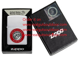 Zippo United States Marines Emblem Satin Chrome 48974