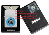 Zippo United States Navy® Emblem Satin Chrome 48975