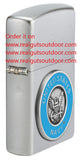 Zippo United States Navy® Emblem Satin Chrome 48975