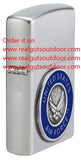 Zippo United States Air Force™ Emblem Satin Chrome 48976
