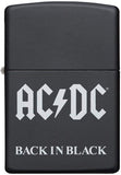 Zippo AC/DC Black Matte 49015