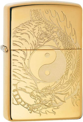 Zippo Tiger and Dragon Design 49024