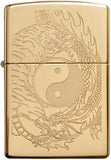 Zippo Tiger and Dragon Design 49024