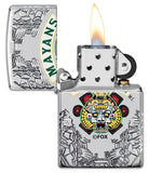 Zippo Mayans M.C. Pocket Lighter, High Polish Chrome 49032