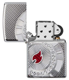 Zippo Armor Poker Chip Design 49058