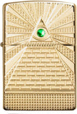 Zippo Eye of Providence High Polish Brass Design 49060