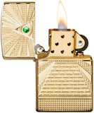 Zippo Eye of Providence High Polish Brass Design 49060