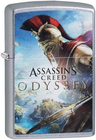 Zippo Assassin's Creed Odyssey Street Chrome 49083