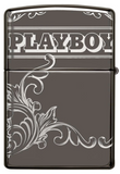 Zippo Playboy Laser 360° Design Black Ice 49085