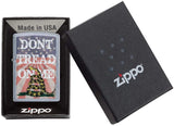 Zippo Don't Tread on Me American Flag Street Chrome 49086