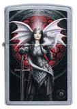 Zippo Anne Stokes Dragon Warrior Street Chrome 49096