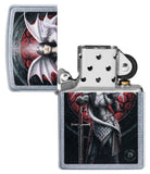 Zippo Anne Stokes Dragon Warrior Street Chrome 49096