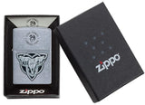 Zippo Anne Stokes Wolf Pack Trinity Street Chrome 49099
