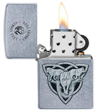 Zippo Anne Stokes Wolf Pack Trinity Street Chrome 49099