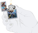 Zippo Anne Stokes Colorful Dragons Street Chrome 49104