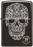 Zippo Anne Stokes Laser Fancy Fill Skull Design 49143