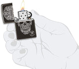 Zippo Anne Stokes Laser Fancy Fill Skull Design 49143