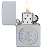 Zippo U.S. Air Force Pocket Emblem Satin Chrome 49147