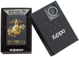 Zippo U.S. Marine Corps. Logo Black Matte 49149