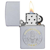 Zippo U.S. Army Emblem Satin Chrome 49153