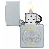Zippo U.S. Army Emblem Satin Chrome 49153