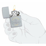 Zippo U.S. Army Emblem Satin Chrome 49153