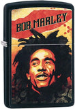 Zippo Bob Marley Illustration Black Matte 49154