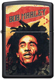 Zippo Bob Marley Illustration Black Matte 49154