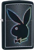Zippo Playboy Multi Color Bunny Black Matte 49155