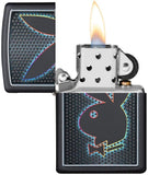 Zippo Playboy Multi Color Bunny Black Matte 49155
