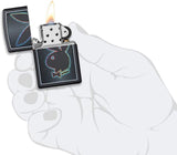 Zippo Playboy Multi Color Bunny Black Matte 49155