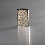 Zippo Deep Carved Geometric Weave  Armor 49173
