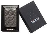 Zippo Deep Carved Geometric Weave  Armor 49173