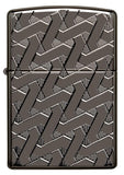 Zippo Deep Carved Geometric Weave  Armor 49173
