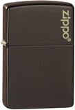 Zippo Brown Zippo Logo 49180ZL