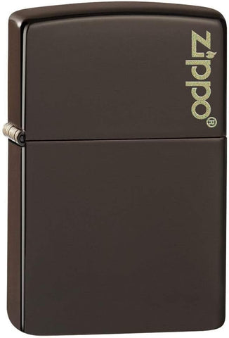 Zippo Brown Zippo Logo 49180ZL