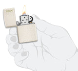 Zippo Mercury Glass Zippo Logo 49181ZL