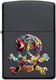Zippo Textured Multi Color Skull Design 49187