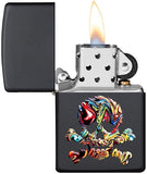 Zippo Textured Multi Color Skull Design 49187