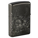 Zippo Sons of Anarchy 360° Skulls Black Ice 49192
