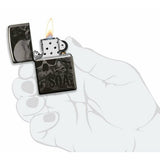 Zippo Sons of Anarchy 360° Skulls Black Ice 49192