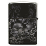 Zippo Sons of Anarchy 360° Skulls Black Ice 49192
