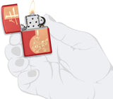 Zippo Year of The Ox Red Matte 49233