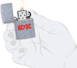 Zippo AC/DC Logo Street Chrome 49236